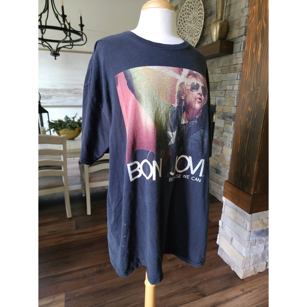 Bon Jovi Tour T-Shirt North America 2013 Concert Graphic‎ Tee